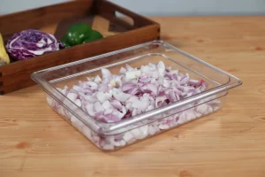 plastic food pan